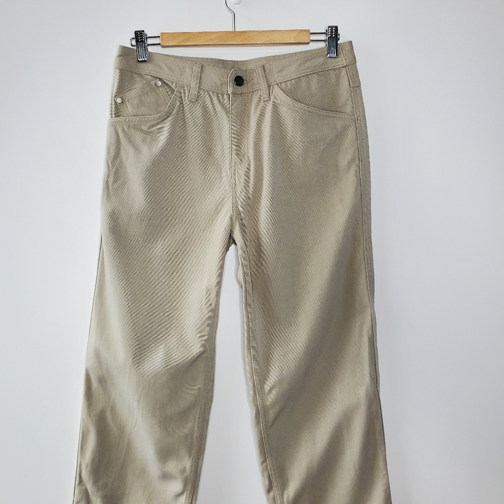 Patagonia Men's tan thick work pants Size 30 EUC